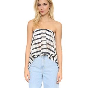 Nicholas bustier top size 4 US